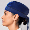 Bandana Azulina Con Vivo Negro