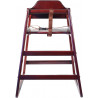 Silla Guagua Madera Caoba Winco