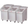 Contenedor con ruedas 102L Para Ingredientes 75X41X74Cm