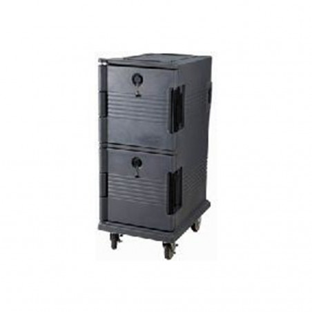 Contenedor isotérmico. Puerta Frontal. PP 10 GN 1/1 65mm, 50X70X120 Cm