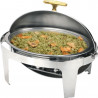 Chafing Oval Roll Top 9L Asa Titanio Alcohol