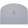 Set Raspadores Masa Plastico Borde Liso 13X10Cm 5 Unidades