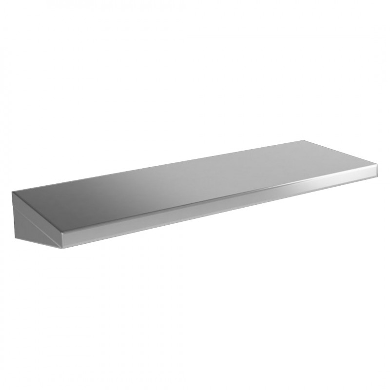 Repisa Mural Acero Inoxidable 90x30cm (D) | Alta Resistencia