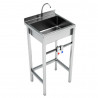 Lavamanos con Llave Rodilla | Equipamiento Gastronómico | Steward.cl