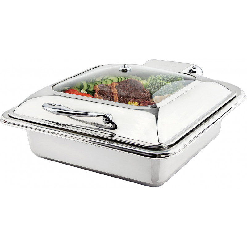 Chafing Cdo 5.5L Inox/Vid Placa Induccion