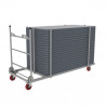 Carro Transporte Mesa XL Rectangular Zown