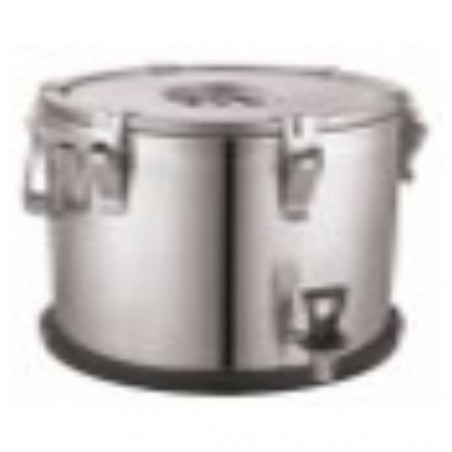 CONTENEDOR ISOTERMICO LIQUIDO 20L 250203WT INOX BC-BIG COOK