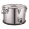 CONTENEDOR ISOTERMICO LIQUIDO 20L 250203WT INOX BC-BIG COOK