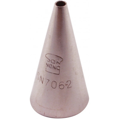 Boquilla Redonda Lisa Inox Ø3Xø18X35Mm Sanneng Sn7062