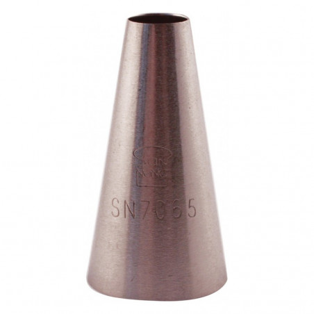 Boquilla Redonda Lisa Inox Ø7.5Xø18X35Mm Sanneng Sn7065