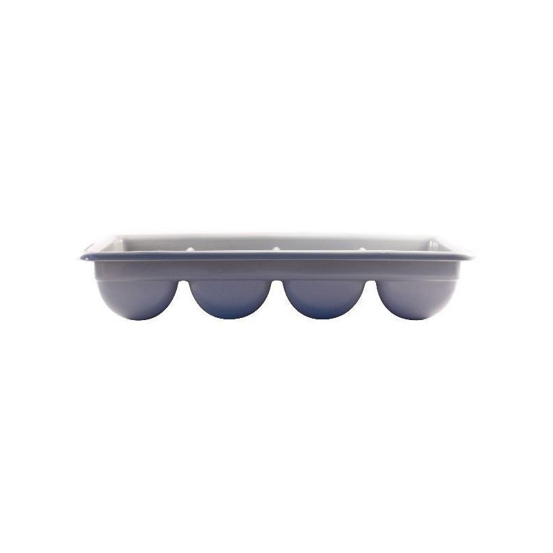 Organizador Cubiertos Pp 4 Comparti 52X29X10Cm Gris