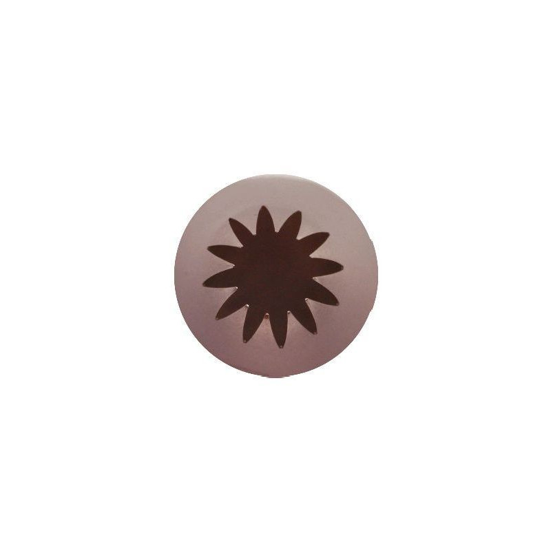 Boquilla Rizada 12P Inox Ø17Xø30X45Mm Sanneng Sn7111
