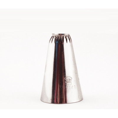 Boquilla Aro Rizado Inox Ø30X48Mm Sanneng Sn7143