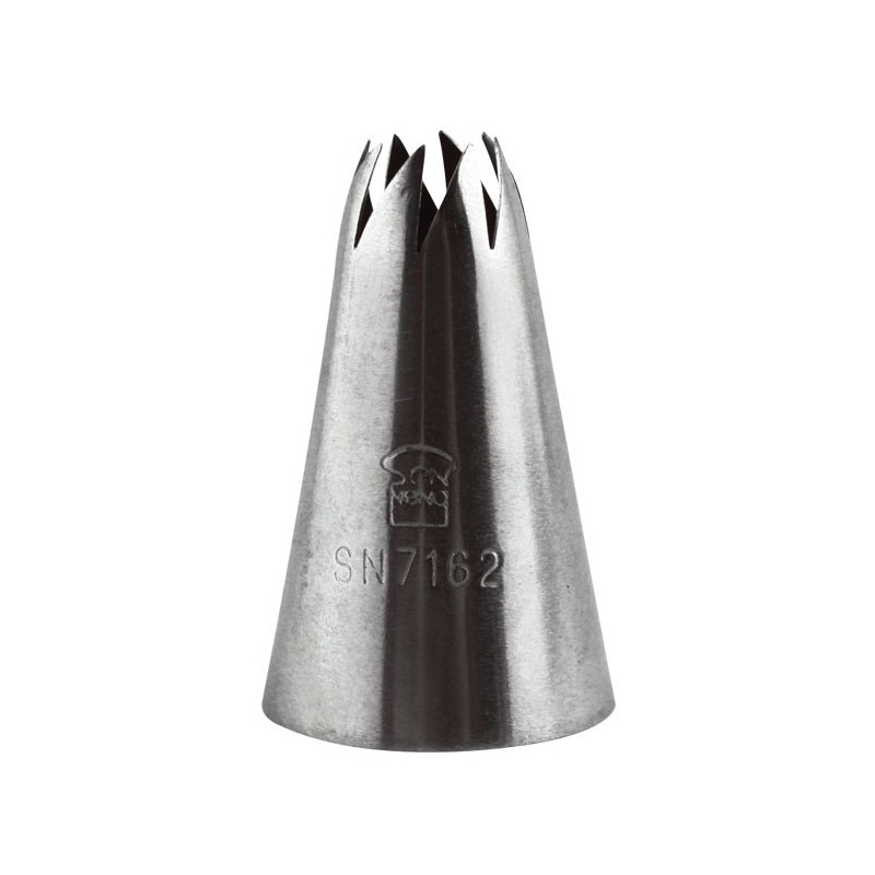 Boquilla Rizada 16P Inox Ø13Xø25X40Mm Sanneng Sn7162
