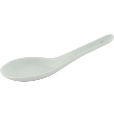 Cuchara Cóctel Castello | Set 12 Cuchara Degustación Porcelana de 12cm