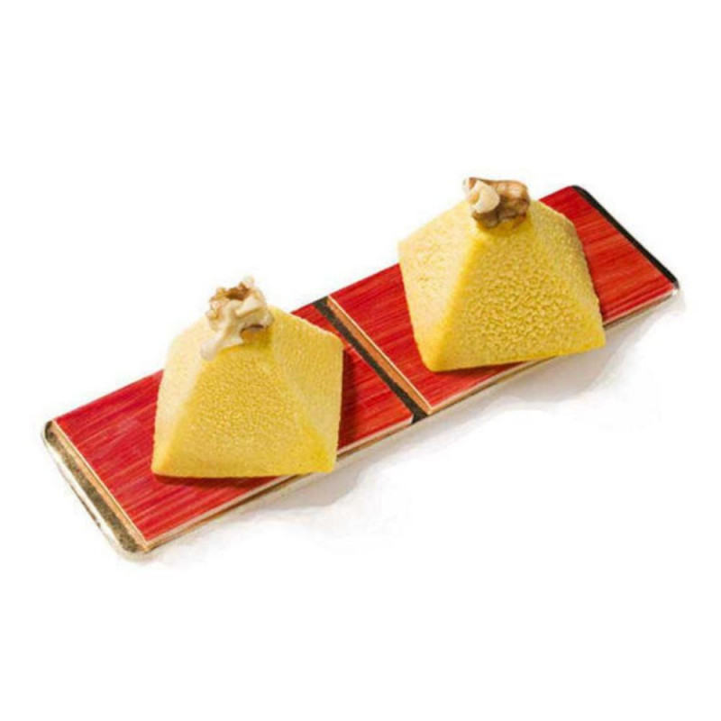 Molde Piramide Silicon Silikomart 3.6X2.2Cm