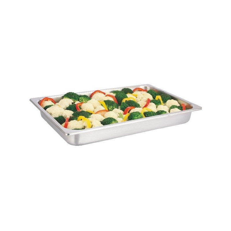 Depósito gastronorm 1/1 2cm acero inoxidable 0.6mm Big Chef