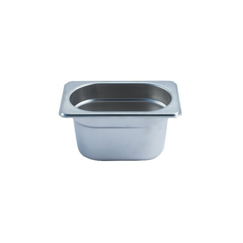 Depósito gastronorm 1/9 10cm acero inoxidable 0.6mm Big Chef