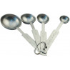 Cuchara Medidora Inox 1.2Ml/15Ml Tablecraft 4Pzs