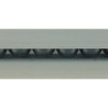 Portacomandas Barra Aluminio 61Cm