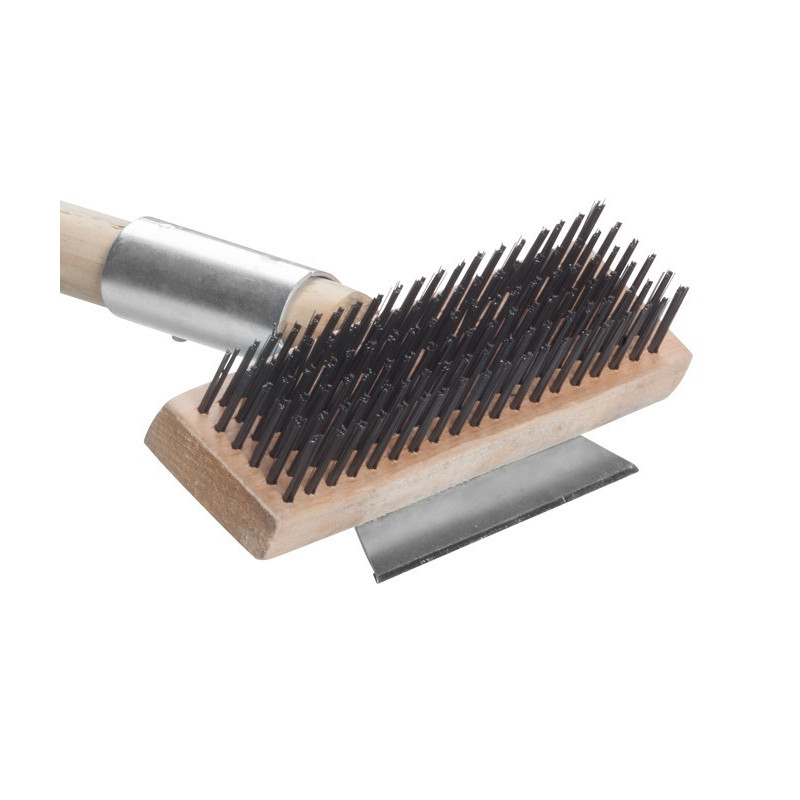 Cepillo Limpieza Horno/Parrilla Metal/Madera 69 Cm
