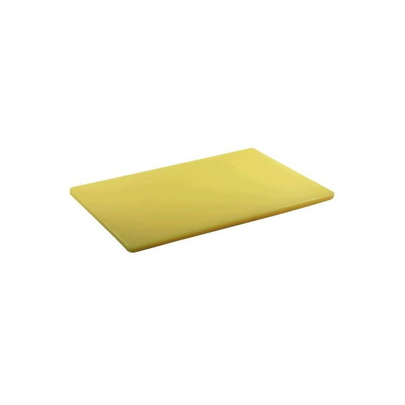TABLA PICAR PE AMARILLO 50X35X1.2CM BIG CHEF