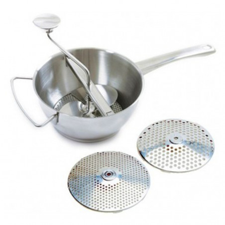 Procesador Alimentos Manual Norpro 2L Inox