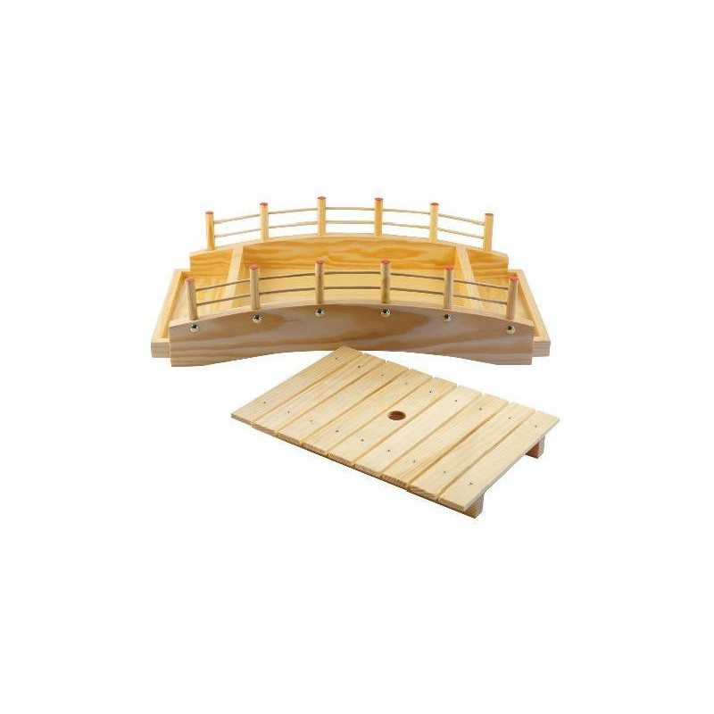 Bandeja Sushi Puente Madera Natural 43X22Cm
