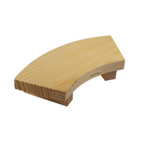Bandeja Sushi Arco Madera Natural 30X14X5Cm