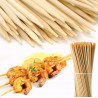 Palito Brocheta 20Cm Bambu 100Un