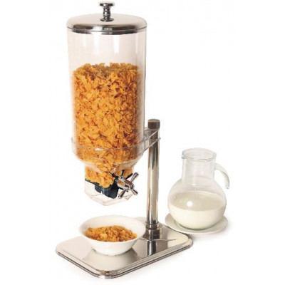 Dispensador Cereal Sunnex 1Dep 7L Polic B/Inox X23677