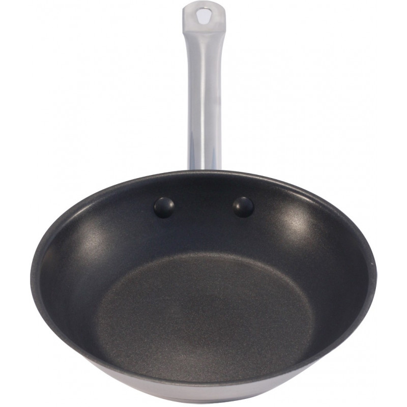 Sarten Ø20X4Cm Inox 0.8Mm Teflon Big Chef F/Difusor