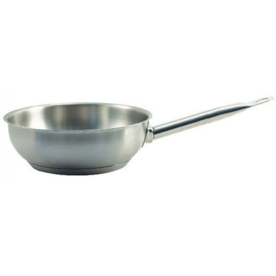 Sarten Ø20X6.5Cm Inox 0.8Mm Big Chef F/Difusor