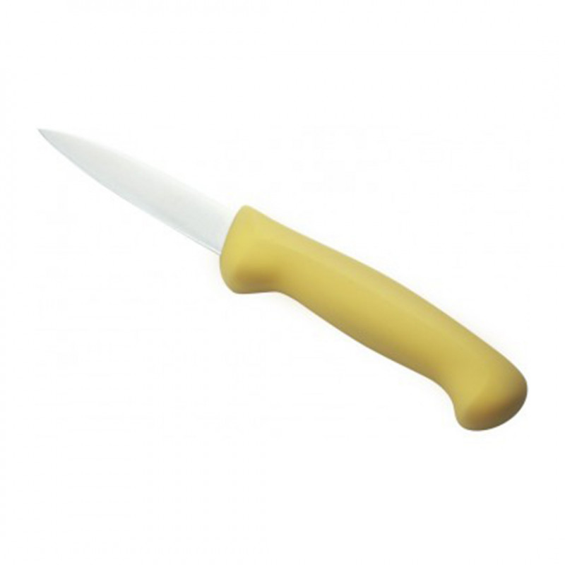 Cuchillo Pelador 9Cm Amarillo Big Chef Maestro