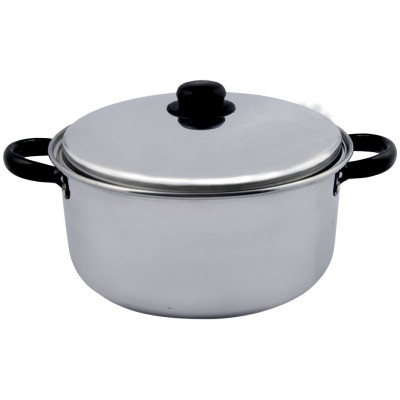 Cacerola Media 6L Alum 1.0Mm Ø26X13Cm C/Tapa