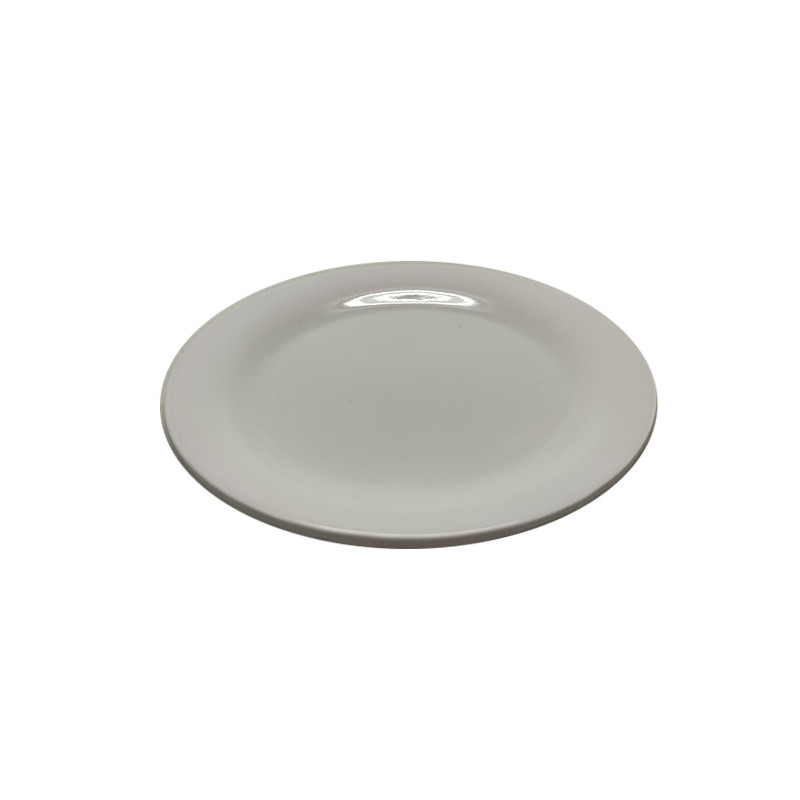 Set 6 Plato Entrada 20cm Melamina Blanco | Art