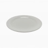 Set 6 Plato Bajo 23cm Melamina Blanco | Art