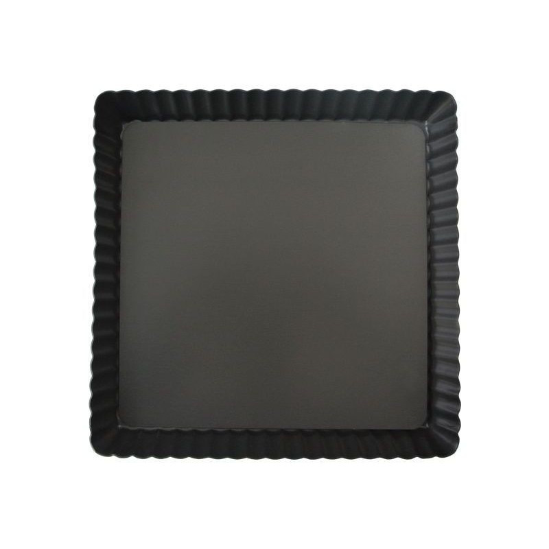 Molde Kuchen Desmontable Alum 1.0Mm 21X21X2.5Cm Sanneng