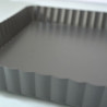 Molde Kuchen Desmontable Alum 1.0Mm 21X21X2.5Cm Sanneng