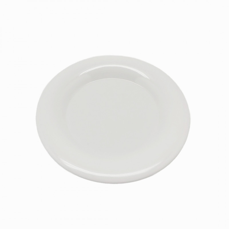 Set 6 plato blanco melamina ART 16.5cm
