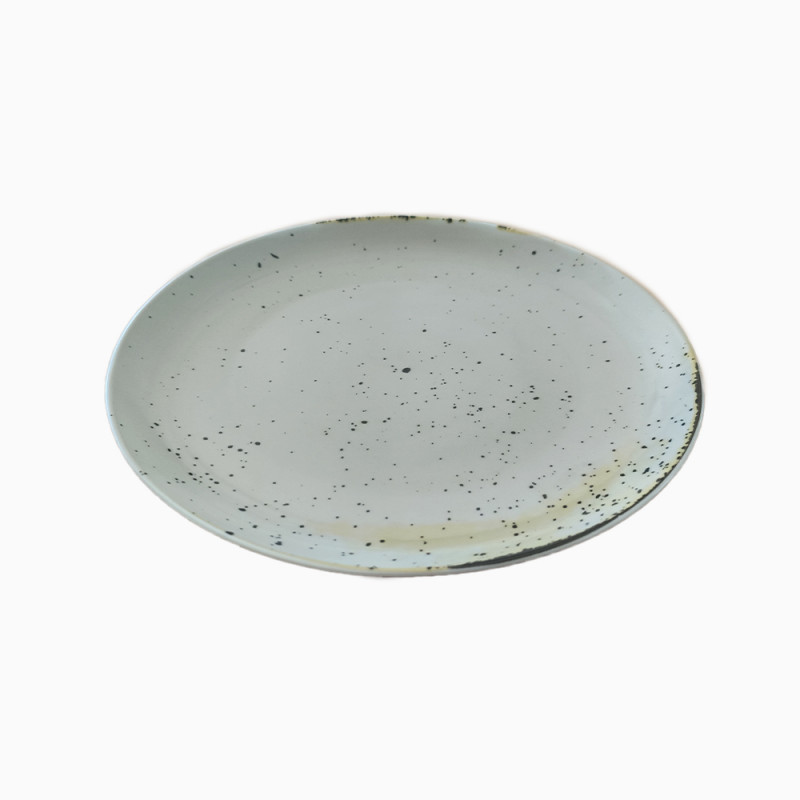 SET 3 PLATO FUSION PRES RDO 28CM PORC MARFIL