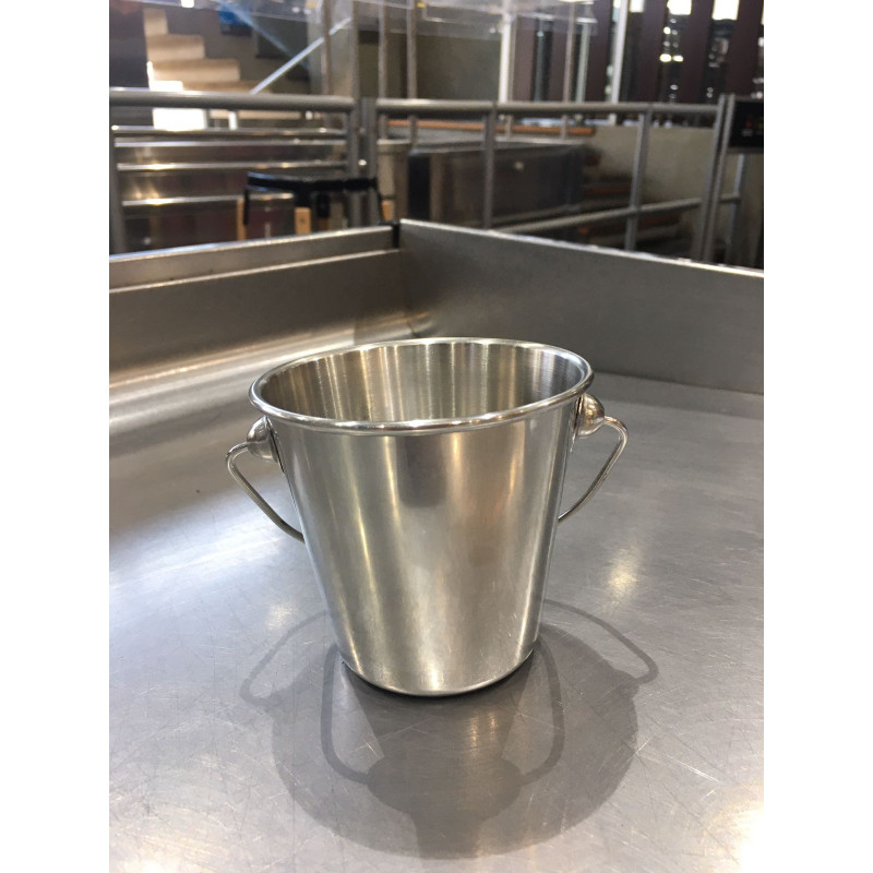 Balde Mini Party C/Base Ø9Cm Inox