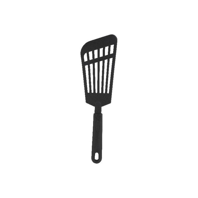 Espatula Cocina 31Cm Nylon Negra Rect Winco