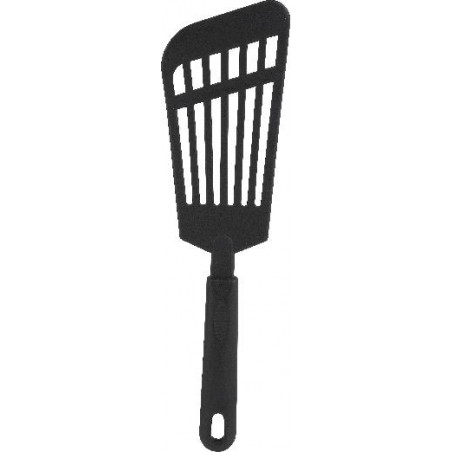 Espatula Cocina 31Cm Nylon Negra Rect Winco