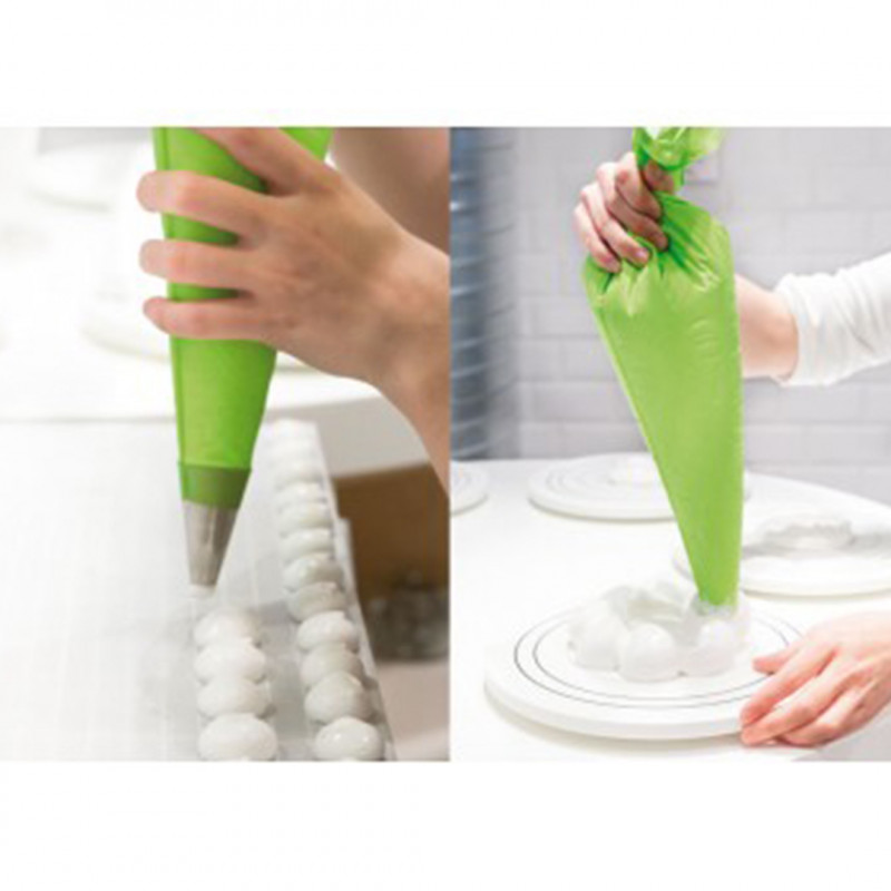 Set 100 mangas pasteleras desechable 46cm Matfer