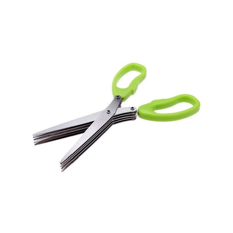 Tijeras Hierbas 5 Hojas Inox Matfer