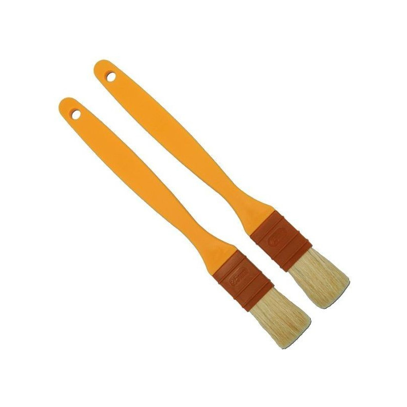 Brocha Lana Blanco 23X2Cm Plast Sanneng Set 2 Pzs