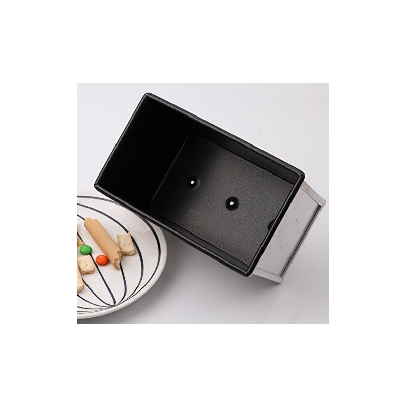 Molde Pan 450Gr Alum 1.0Mm Rect S/Tapa 19X10X11Cm Sanneng Te