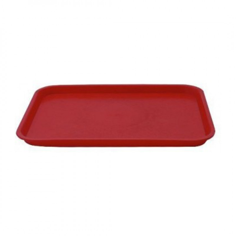 Bandeja Autoservicio Plastico 45 X 35cm Roja
