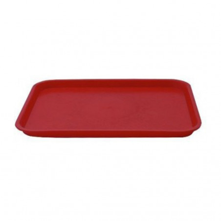 Bandeja Autoservicio Plastico 45 X 35cm Roja
